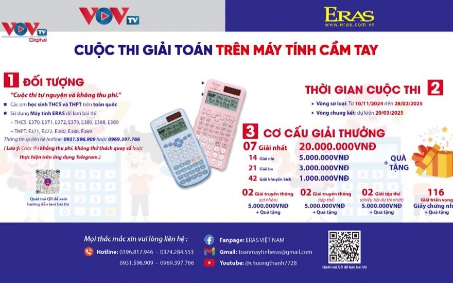 Chính thức phát động cuộc thi giải toán trên máy tính bằng hình thức online