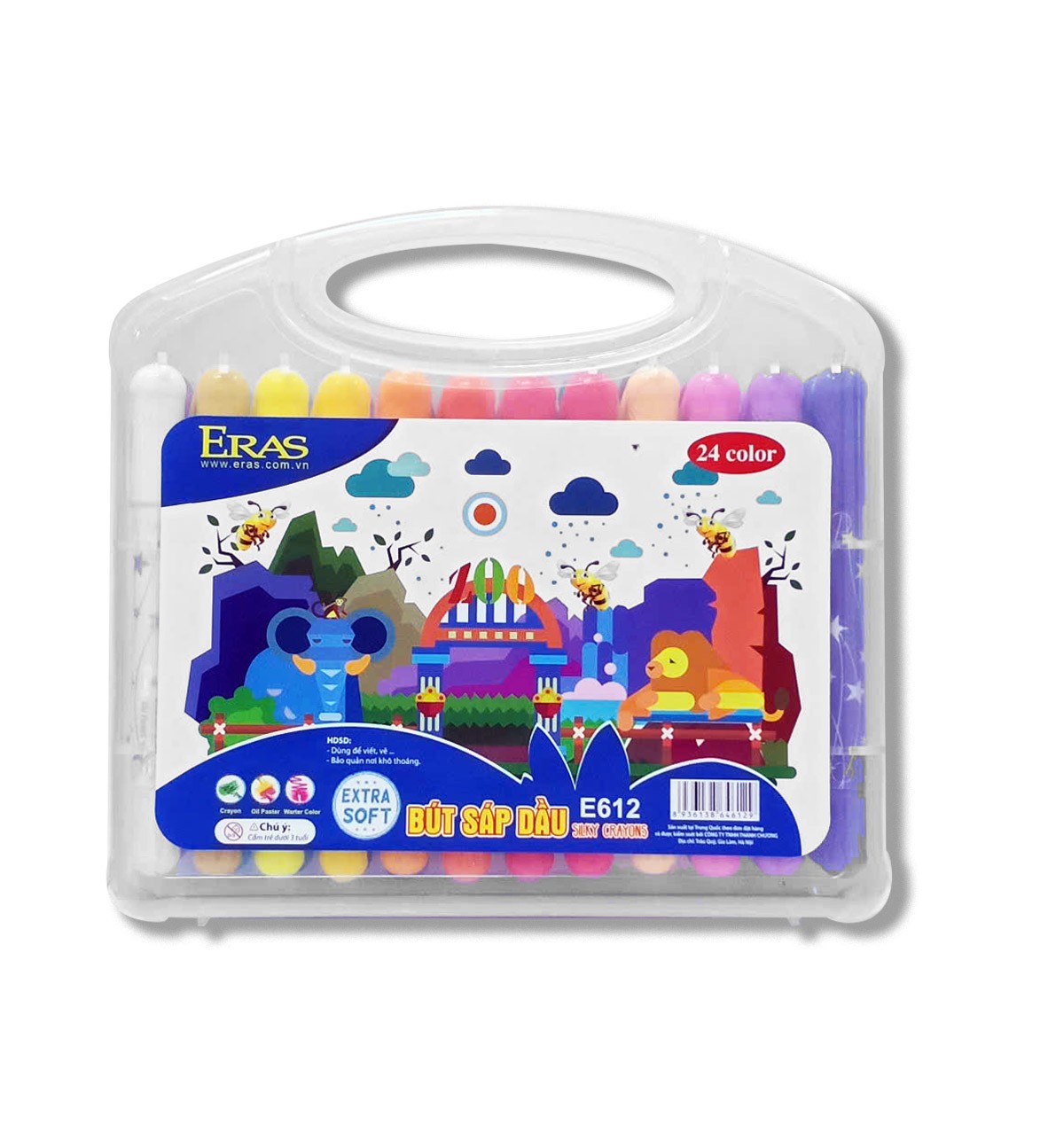Bút sáp dầu 24 màu E612